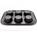 Zanussi szénacél 6 csészés muffin sütőforma TARANTO ZAC33211BF