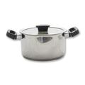 Zanussi rozsdamentes edény üveg fedővel 20 cm AOSTA ZCA31412AF