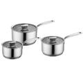 Zanussi 3 részes rozsdamentes edénykészlet POSITANO ZCC01411AF Zanussi 3 részes rozsdamentes edénykészlet POSITANO ZCC01411AF