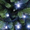 100 LED-es sorolható karácsonyi fényfüzér, izzósor, 7 méter, 8 programmal - hidegfehér 100 LED-es sorolható karácsonyi fényfüzér, izzósor, 7 méter, 8 programmal - hidegfehér