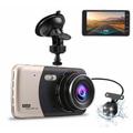 FullHD 1080P autós menetrögzítő kamera tolatókamerával, beépített G-szenzor és LED fény FullHD 1080P autós menetrögzítő kamera tolatókamerával, beépített G-szenzor és LED fény