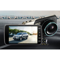 FullHD 1080P autós menetrögzítő kamera tolatókamerával, beépített G-szenzor és LED fény