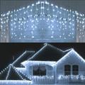 180 LED-es karácsonyi jégcsap fényfüzér, izzósor, 8,5 m - hidegfehér 180 LED-es karácsonyi jégcsap fényfüzér, izzósor, 8,5 m - hidegfehér