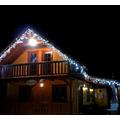 180 LED-es karácsonyi jégcsap fényfüzér, izzósor, 8,5 m - hidegfehér 180 LED-es karácsonyi jégcsap fényfüzér, izzósor, 8,5 m - hidegfehér