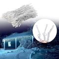 180 LED-es karácsonyi jégcsap fényfüzér, izzósor, 8,5 m - hidegfehér 180 LED-es karácsonyi jégcsap fényfüzér, izzósor, 8,5 m - hidegfehér