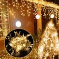 180 LED-es karácsonyi jégcsap fényfüzér, izzósor, 8,5 m - melegfehér 180 LED-es karácsonyi jégcsap fényfüzér, izzósor, 8,5 m - melegfehér