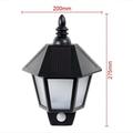 Elegáns napelemes fali lámpa mozgásérzékelővel, 45 lumen Elegáns napelemes fali lámpa mozgásérzékelővel, 45 lumen