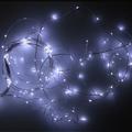 100 LED 8 programos beltéri mikroledes fényfüzér karácsonyfára 11,5 méter - hidegfehér