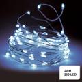 200 LED 8 programos beltéri mikroledes fényfüzér karácsonyfára 21,5 méter - hidegfehér 200 LED 8 programos beltéri mikroledes fényfüzér karácsonyfára 21,5 méter - hidegfehér
