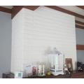 3D tégla hatású fali dekorburkolat, tapéta fehér színben 70x77x0,6 cm - nem tapad 3D tégla hatású fali dekorburkolat, tapéta fehér színben 70x77x0,6 cm - nem tapad
