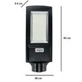 400W-os napelemes utcai, udvari LED lámpa mozgásérzékelővel + távirányítóval, 936 LED 400W-os napelemes utcai, udvari LED lámpa mozgásérzékelővel + távirányítóval, 936 LED