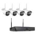 Wifi 4 kamerás 4K biztonsági rendszer, vezeték nélküli HD, 2 MP Wifi 4 kamerás 4K biztonsági rendszer, vezeték nélküli HD, 2 MP