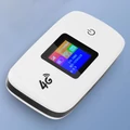 Hordozható vezeték nélküli 4G LTE modem és router színes kijelzővel
