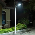 Napelemes utcai SMD LED lámpa mozgásérzékelővel, távirányítóval, 500W