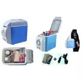 Értékcsökkent - 7,5 literes szivargyújtós autós elektromos hűtőtáska, és melegítő táska