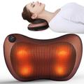 Shiatsu nyak- és hátmasszírozó párna otthoni vagy autós felhasználásra Shiatsu nyak- és hátmasszírozó párna otthoni vagy autós felhasználásra