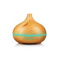 Fa hatású aromaterápiás párologtató, illatosító, bluetooth hangszóróval és távirányítóval - világos Fa hatású aromaterápiás párologtató, illatosító, bluetooth hangszóróval és távirányítóval - világos