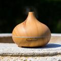 Fa hatású aromaterápiás párologtató, illatosító, bluetooth hangszóróval és távirányítóval - világos Fa hatású aromaterápiás párologtató, illatosító, bluetooth hangszóróval és távirányítóval - világos
