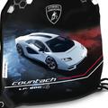 Ars Una Lamborghini tornazsák, fehér-fekete Ars Una Lamborghini tornazsák, fehér-fekete
