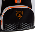 Ars Una, Kompakt Easy Lamborghini mágneszáras, ergonómikus iskolatáska, fekete-naracssárga Ars Una, Kompakt Easy Lamborghini mágneszáras, ergonómikus iskolatáska, fekete-naracssárga