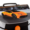 Ars Una, Kompakt Easy Lamborghini mágneszáras, ergonómikus iskolatáska, fekete-naracssárga Ars Una, Kompakt Easy Lamborghini mágneszáras, ergonómikus iskolatáska, fekete-naracssárga