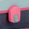 Ars Una, Kompakt Easy Think Pink mágneszáras, ergonómikus iskolatáska, szürke-rózsaszín Ars Una, Kompakt Easy Think Pink mágneszáras, ergonómikus iskolatáska, szürke-rózsaszín