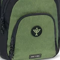 Ars Una Green Moss, tinédzser hátizsák AU-2, zöld