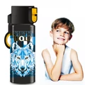 Ars Una Nightwolf BPA-mentes, biztonsági záras prémium kulacs, 475 ml