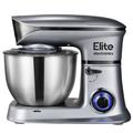 Elite Electronics® 3in1 konyhai multifunkciós robotgép húsdarálóval és turmixgéppel 1900W, E-MKM1900-S - ezüst Elite Electronics® 3in1 konyhai multifunkciós robotgép húsdarálóval és turmixgéppel 1900W, E-MKM1900-S - ezüst
