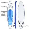 Elite® SUP deszka készlet evezővel, pumpával, tartozékokkal 10'6" / 320x76x15 cm, 130 kg - kezdőknek is Elite® SUP deszka készlet evezővel, pumpával, tartozékokkal 10'6" / 320x76x15 cm, 130 kg - kezdőknek is