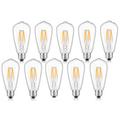 Loft stílusú fából készült nagyméretű függőlámpa 10 db LED körtével, szerelékekkel Loft stílusú fából készült nagyméretű függőlámpa 10 db LED körtével, szerelékekkel