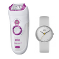 Braun SE7-521GS epilátor + Braun női karóra ajándékcsomag Braun SE7-521GS epilátor + Braun női karóra ajándékcsomag