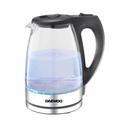 Daewoo Üvegfalú vízforraló, 1.7 liter, 2200W, DEK-1413 Daewoo Üvegfalú vízforraló, 1.7 liter, 2200W, DEK-1413