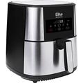 Elite® 8 L-es Air Fryer + receptkönyv, 1800W olaj nélküli forró levegős fritőz digitális kijelzővel, elegáns rozsdamentes acél burkolattal Elite® 8 L-es Air Fryer + receptkönyv, 1800W olaj nélküli forró levegős fritőz digitális kijelzővel, elegáns rozsdamentes acél burkolattal