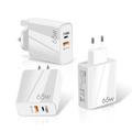 33W gyorstöltő hálózati adapter, QC3.0, USB és Type-C csatlakozás 33W gyorstöltő hálózati adapter, QC3.0, USB és Type-C csatlakozás