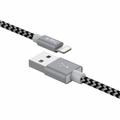 Havit lightning töltőkábel, adatkábel, sötétszürke, 1 méter Havit lightning töltőkábel, adatkábel, sötétszürke, 1 méter