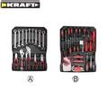 Kraft 428 részes racsnis szerszámkészlet fém kofferben KF/HT-1005 Kraft 428 részes racsnis szerszámkészlet fém kofferben KF/HT-1005