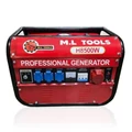 M.L. Tools H8500W benzinmotoros aggregátor, generátor, 3 fázisú áramfejlesztő - 8500W