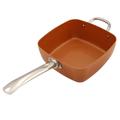 Royalty Line Copper Pan többfunkciós szögletes serpenyő, olajsütő, RL-CD24 Royalty Line Copper Pan többfunkciós szögletes serpenyő, olajsütő, RL-CD24