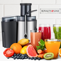 Royalty Line gyümölcscentrifuga, 850 W, PJE-700