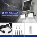 200 W napelemes LED reflektor távirányítóval, különálló napelemmel 200 W napelemes LED reflektor távirányítóval, különálló napelemmel