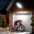 Napelemes COB LED lámpa mozgásérzékelővel, fali tartókonzollal, 200W Napelemes COB LED lámpa mozgásérzékelővel, fali tartókonzollal, 200W