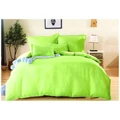 Prémium 7 részes 100% pamut ágyneműhuzat garnitúra, élénkzöld