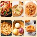 Air fryer sütőpapír csomag, forró levegős fritőzbe, 16×4,5 cm, 50db Air fryer sütőpapír csomag, forró levegős fritőzbe, 16×4,5 cm, 50db