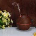 Fa hatású mini aromaterápiás párologtató, ultrahangos párásító, illatosító - sötétbarna gömb Fa hatású mini aromaterápiás párologtató, ultrahangos párásító, illatosító - sötétbarna gömb