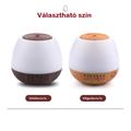 Fa hatású aromaterápiás párologtató, ultrahangos párásító, illatosító - világosbarna gomba Fa hatású aromaterápiás párologtató, ultrahangos párásító, illatosító - világosbarna gomba