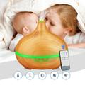 Fa hatású aromaterápiás párologtató, illatosító, bluetooth hangszóróval és távirányítóval - világos Fa hatású aromaterápiás párologtató, illatosító, bluetooth hangszóróval és távirányítóval - világos