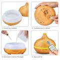 Fa hatású aromaterápiás párologtató, illatosító, bluetooth hangszóróval és távirányítóval - világos Fa hatású aromaterápiás párologtató, illatosító, bluetooth hangszóróval és távirányítóval - világos