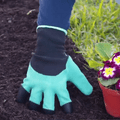 Strapabíró kerti ültetőkesztyű erősített ásókarmokkal