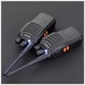 Baofeng BF-888S UHF walkie-talkie, 16 csatornás rádió adó-vevő fülhallgatóval Baofeng BF-888S UHF walkie-talkie, 16 csatornás rádió adó-vevő fülhallgatóval